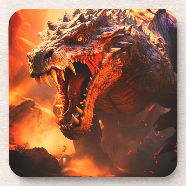 Ai Monster Getränkeuntersetzer (Vorderseite)