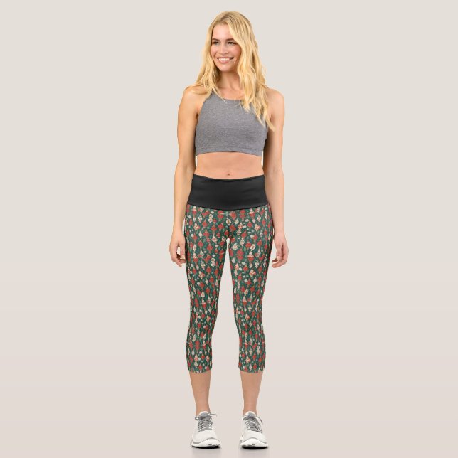 AI Ornament Motif Leggings (Recto)