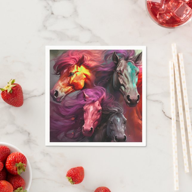 Ai Pferdes Serviette (Beispiel)