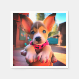 Ai Puppy Serviette
