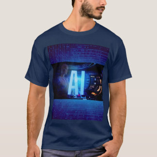 Ai Robot T-shirt Intelligence artificielle concept
