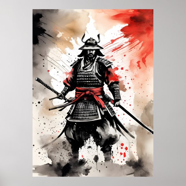 AI Samurai Poster (Vorne)