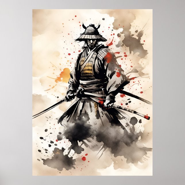 AI Samurai Poster (Vorne)