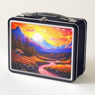 Ai Scenery Metall Brotdose