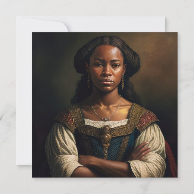 AI seufzen Feiertagskarte (Vorderseite)