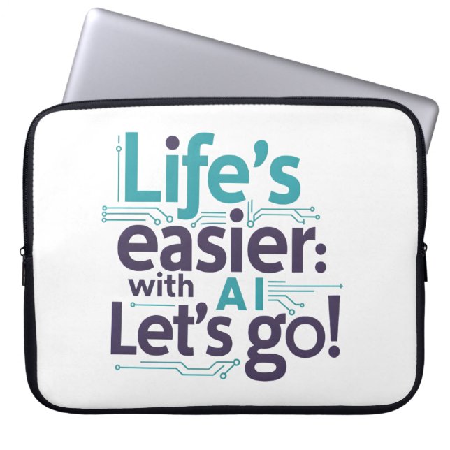 AI Simplicity Sleeve – Effortless Tech Protection (Vorderseite)