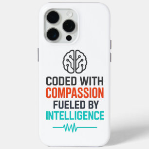 AI-Slogan - Codiert mit Mitgefühl Case-Mate iPhone Hülle