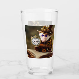AI Steampunk Affe sci fi Glass Cup Glas