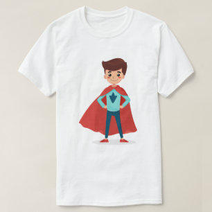 AI-Superhelden-Junge T-Shirt