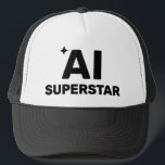 AI Superstar™ Trucker Hat Truckerkappe<br><div class="desc">AI Superstar™ Trucker Hats</div>
