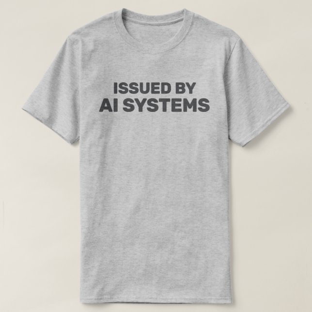 AI Systems™ T-Shirt (Design vorne)