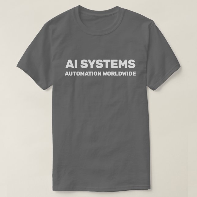 AI Systems™ T-Shirt (Design vorne)