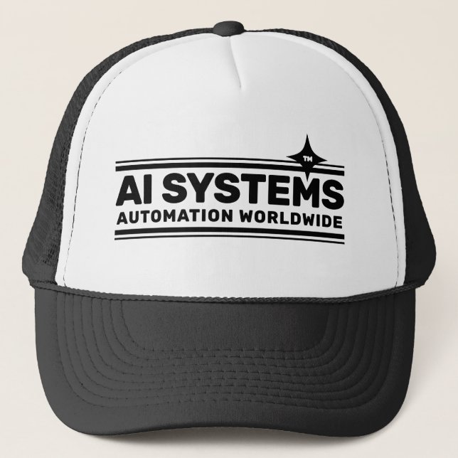 AI Systems™ Trucker-Mütze Truckerkappe (Vorderseite)