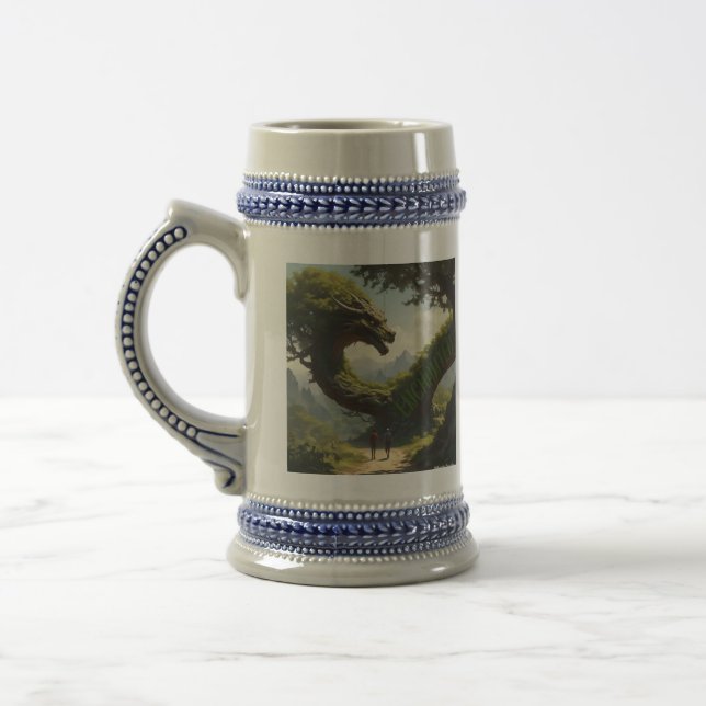 AI Tree Dragon Tasse Beer Stein (Links)