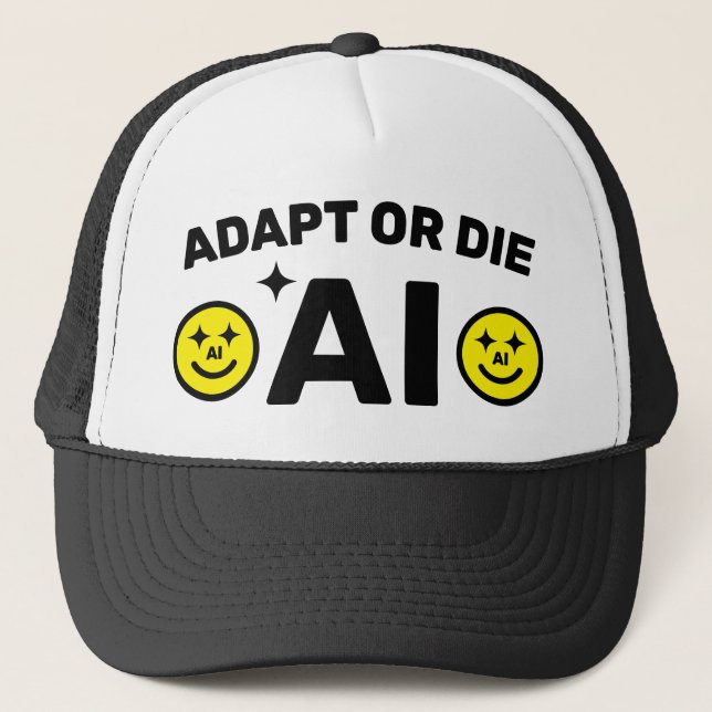 AI Trucker-Mütze Truckerkappe (Vorderseite)