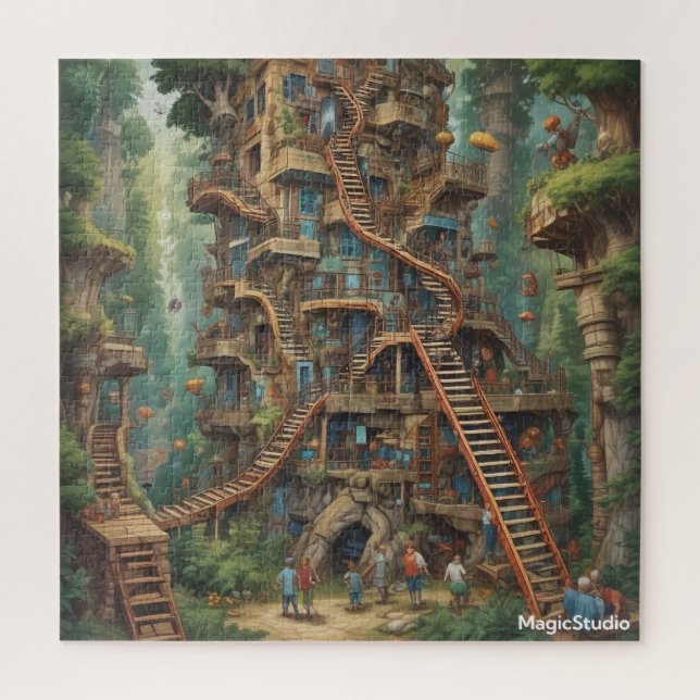 AI Ultimate Tree House Puzzle (Vertikal)