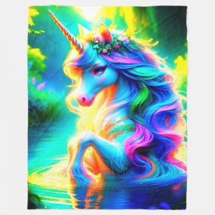 AI Unicorn Fleecedecke
