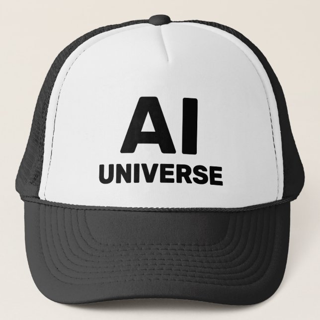 AI Universe™ Trucker Hat Truckerkappe (Vorderseite)