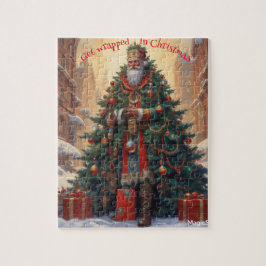 AI wird im Weihnachtspuzzle wackelt