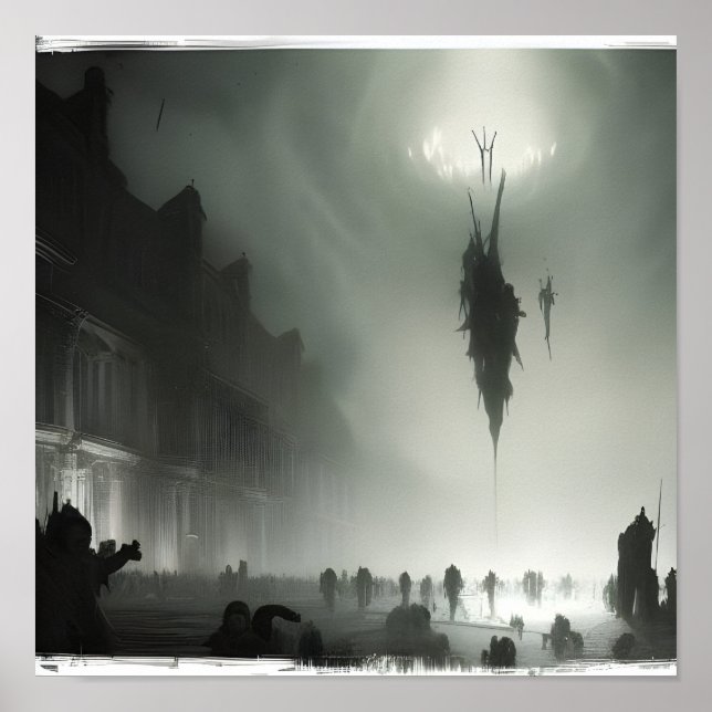 AI-Zombie-Ausbruch #01 Poster (Vorne)