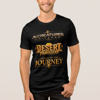 AIC Wüstenreisender Roboter-Explorer Tri-Blend Shirt