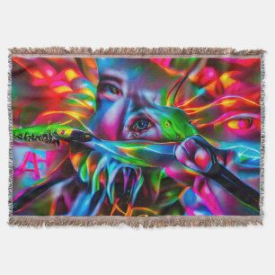 Aichmophobie: Vivid Surreal Art Decke