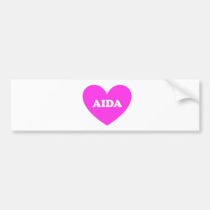 Aida Autoaufkleber