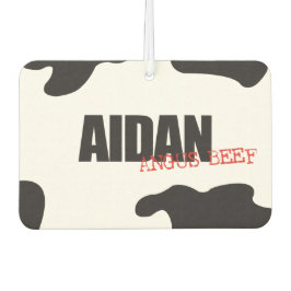 Aidans "Angus Beef" Trendy Air Freshener Autolufterfrischer