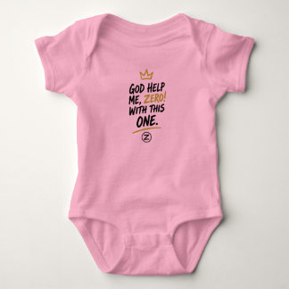 Aide-moi, Dieu, Zéro ! Body bébé en jersey