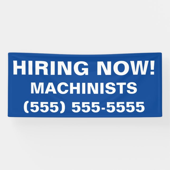 Aide Recherchée, maintenant embaucher la bannière  (Horizontal)