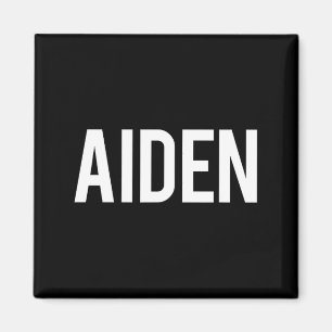 Aiden - Cooles neues lustiges Namens Fan-Geschenk Magnet