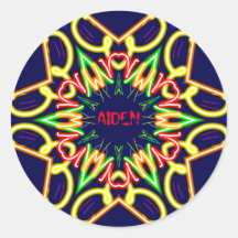 AIDEN ~Fluoro Alien Pattern ~ Personalisiert