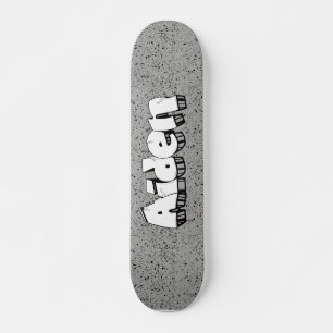 Aiden Graffiti personnalisé Cool skateboard person