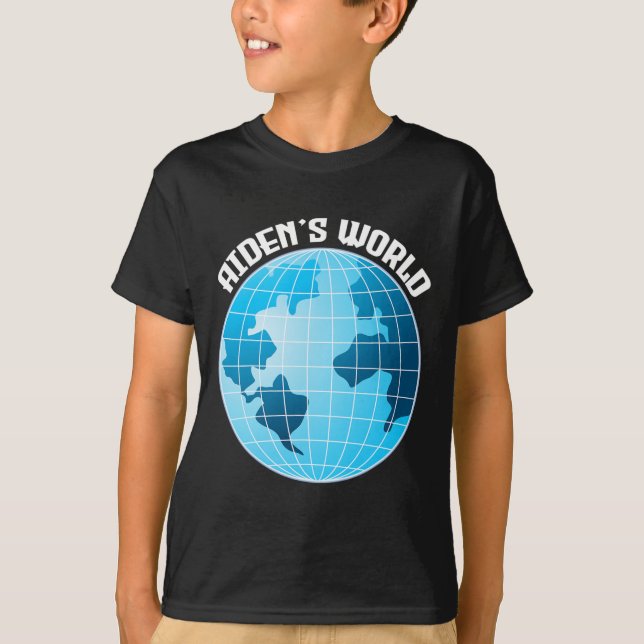Aidenacesarmee kämpft gegen Krebs Aidens Welt T-Shirt (Vorderseite)