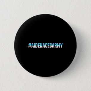 Aidenacesarmy Kampf gegen Krebs Leukämie Aiden’ Button