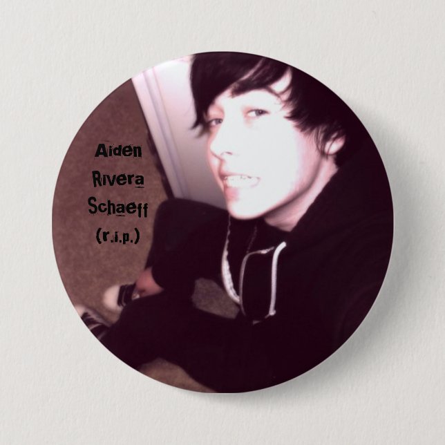 AidenRiveraSchaeff (r.i.p.) - Knopf Button (Vorderseite)