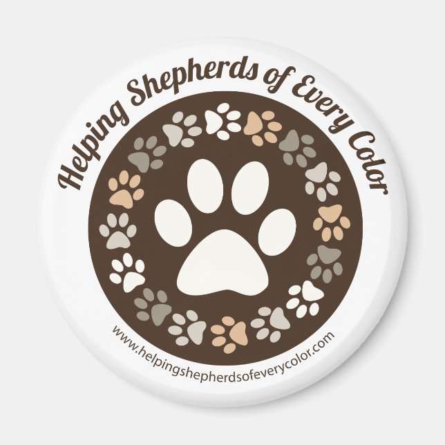 Aider Shepherds Magnet (Devant)