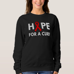 Aids-Aufklärungstag Aids HIV Monat Rotes Band Hoff Sweatshirt
