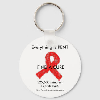 Aids Awareness Schlüsselanhänger
