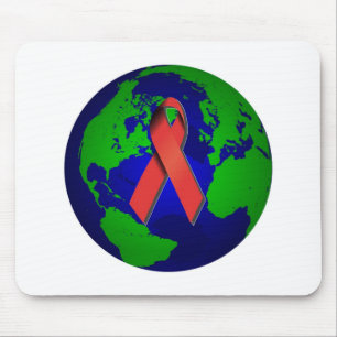 AIDS Bewusstsein für alle Mousepad