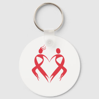 AIDS-Emblem Schlüsselanhänger