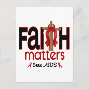 Aids-Glaubensfragen über 1 Postkarte