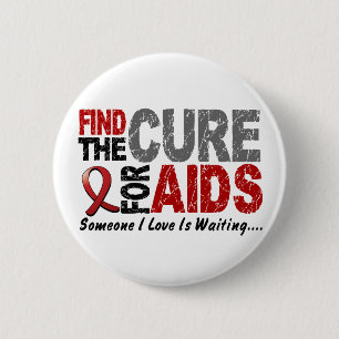AIDS/HIV finden die Heilung 1 Button