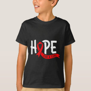 Aids Hoffnung Roter Band Welt-Aids-Tag Hiv Aids T-Shirt