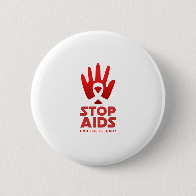 Aids stoppen button (Vorderseite)