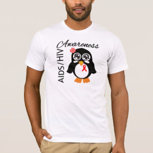 AIDShiv-Bewusstseins-Pinguin T-Shirt