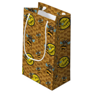 Aie Du Bonheur ! Sac cadeau d'abeille au miel mign