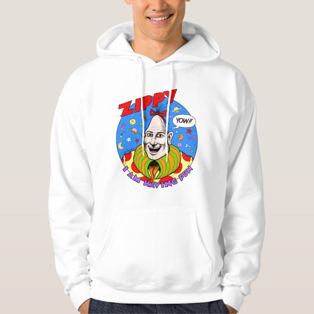"Aîe" sweat - shirt à capuche énergique classique (Devant)