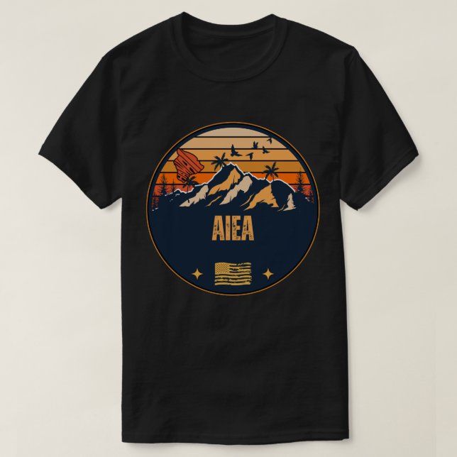 Aiea, Hawaii T-Shirt (Design vorne)