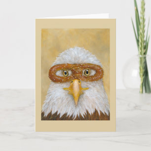 Aigle avec masque Pretzel doux